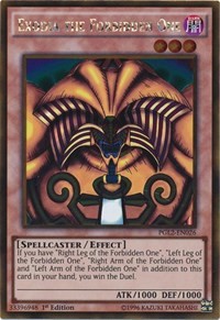 Exodia the Forbidden One #PGL2-EN026