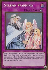 Solemn Warning #PGL2-EN068