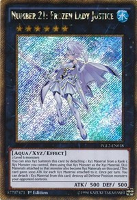 Number 21: Frozen Lady Justice #PGL2-EN018
