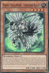 Heroic Challenger - Thousand Blades #WSUP-EN017