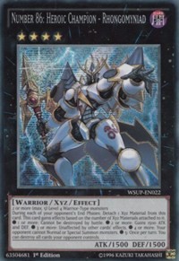 Number 86: Heroic Champion - Rhongomyniad #WSUP-EN022