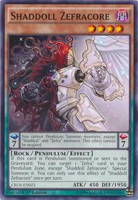 Shaddoll Zefracore #CROS-EN023