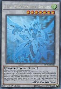 Clear Wing Synchro Dragon (Ghost Rare) #CROS-EN046