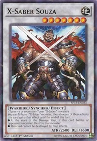 X-Saber Souza (Shatterfoil) #SP15-EN033