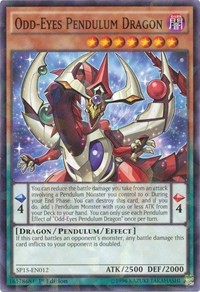 Odd-Eyes Pendulum Dragon (Shatterfoil) #SP15-EN012