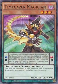 Timegazer Magician (Shatterfoil) #SP15-EN011