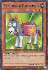 Performapal Friendonkey (Shatterfoil) #SP15-EN026