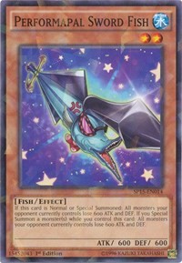 Performapal Sword Fish (Shatterfoil) #SP15-EN014