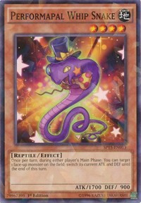 Performapal Whip Snake (Shatterfoil) #SP15-EN013