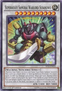 Superheavy Samurai Warlord Susanowo #SP15-EN034