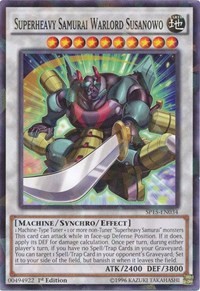 Superheavy Samurai Warlord Susanowo (Shatterfoil) #SP15-EN034