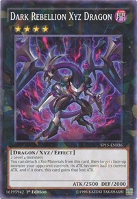 Dark Rebellion Xyz Dragon (Shatterfoil) #SP15-EN036