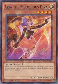 Aria the Melodious Diva (Shatterfoil) #SP15-EN018