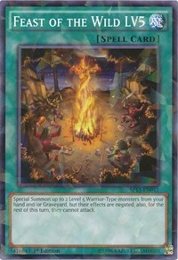 Feast of the Wild LV5 (Shatterfoil) #SP15-EN041