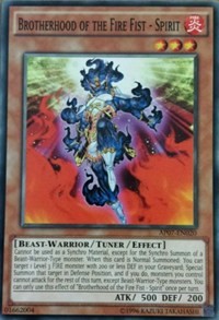 Brotherhood of the Fire Fist - Spirit #AP07-EN020